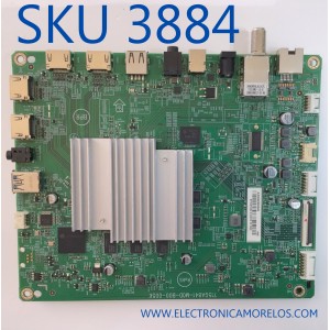 MAIN PARA SMART TV PHILIPS LED-LCD 4K (3840 X 2160) CON UHDTV / NUMERO DE PARTE XKCB02K032 / 715GA841-M0D-B00-005K / (X)XKCB02K032000X / BPRJ8TKA3 / PANEL TPT580B5-U1T01.D REV:S01AJ / MODELO 58BFL2114 / 58BFL2114/27